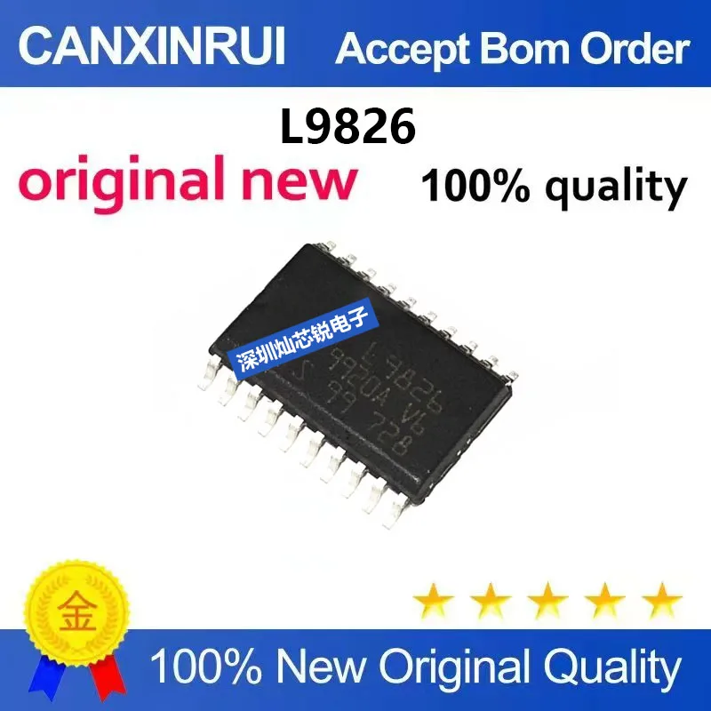 (5-100pieces)Brand new original L9826 M7 Little Turtle car computer vulnerable driver chip
