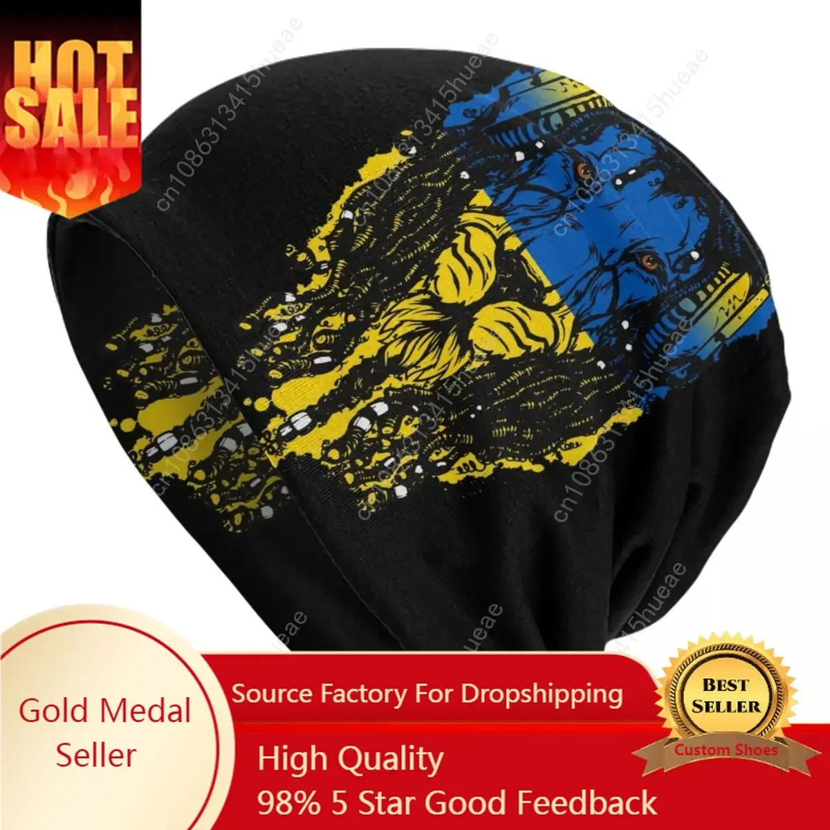 

Ukrainian National Flag Bonnet Beanie Knit Hat Men Women Hip Hop Unisex Ukraine Trip Winter Warm Skullies Beanies Cap