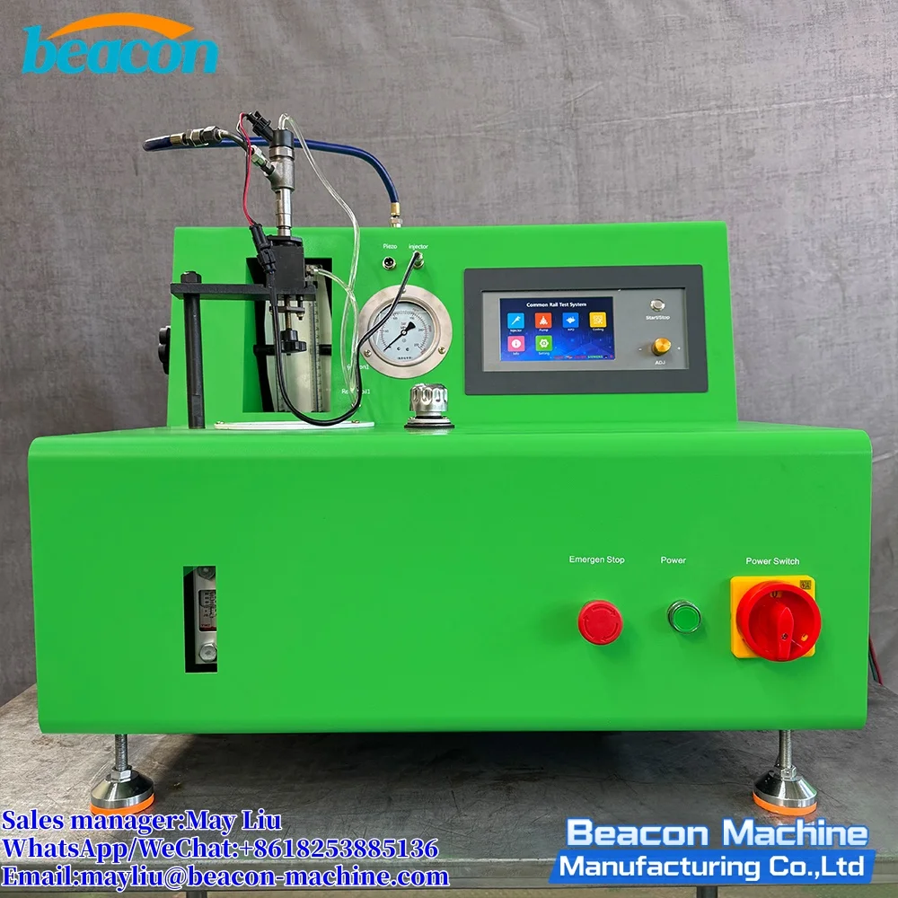 Portable Common Rail Injector Test Bench for Mobile Diesel Service Truck EPS106 Compact High Pressure Injector Testing Machine
