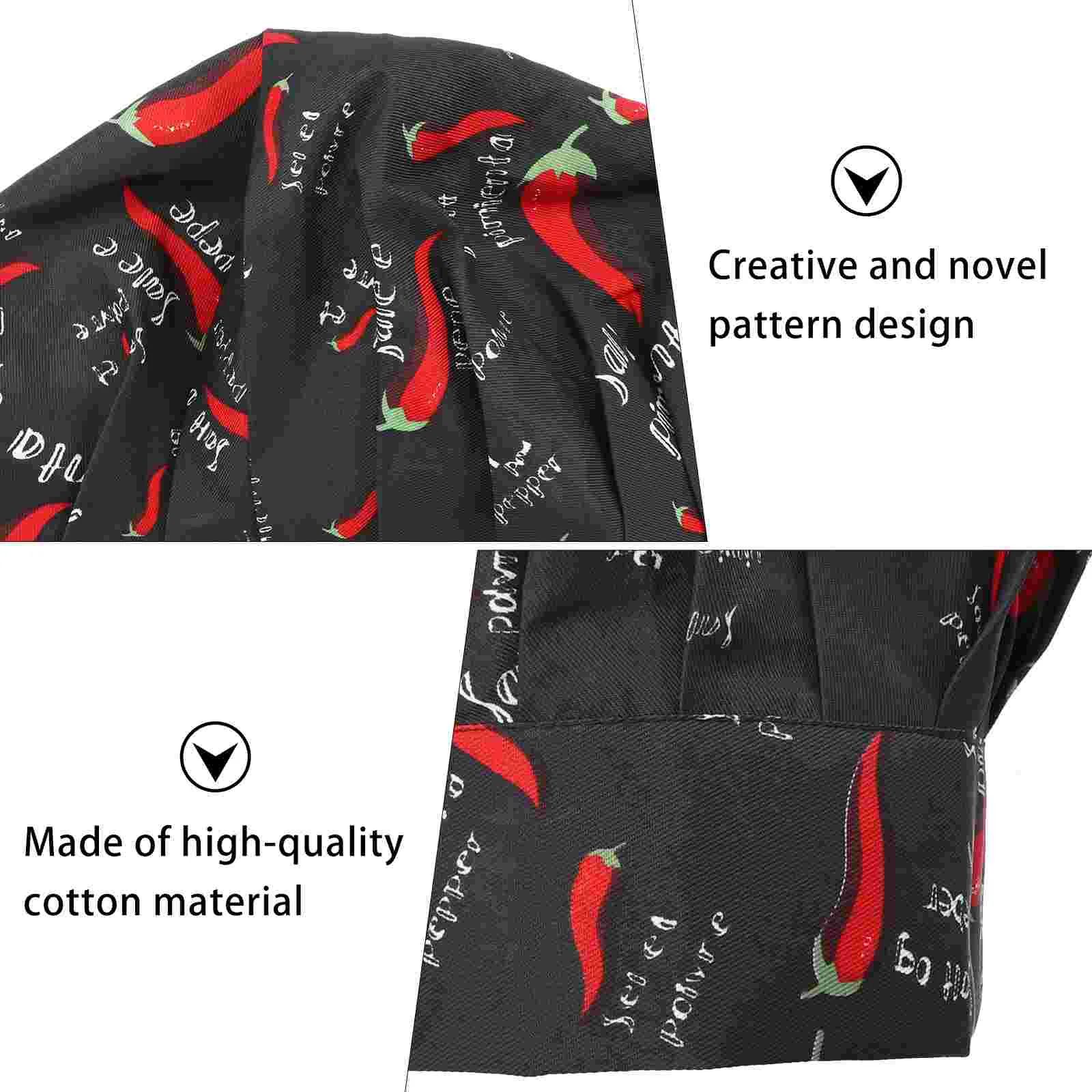 2 Pcs Chef Hat Adjustable Hats for Men Women Caps Kitchen Oilproof Dustproof Work