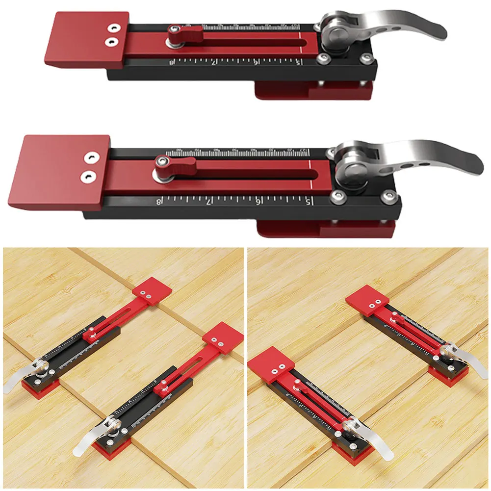 2Pcs Siding Installation Tool High Efficiency Adjustable Siding Reveals Dual Scale Metric/Imperial Tools Woodworking Hand Tools