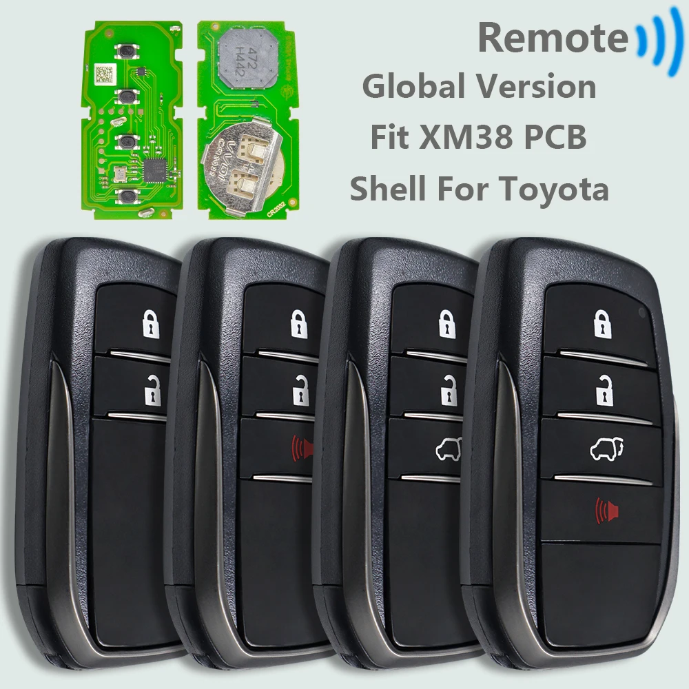 Clé intelligente universelle pour voiture DR Xhorse XM38, Version mondiale, pour Toyota Corolla Sienna Camry Highlander Prius Prado RAV4 Crown Lexus
