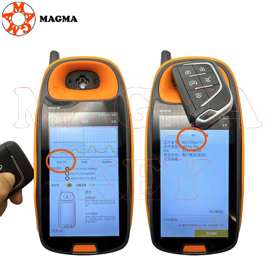 MAGMA FCC: YG0G20TB1 433Mhz ID49Chip لكاديلاك إسكاليد CT4 CT5 2021 2022 2023 2024 مفتاح السيارة الذكية HITAG PRO 13538864 13546300 #5