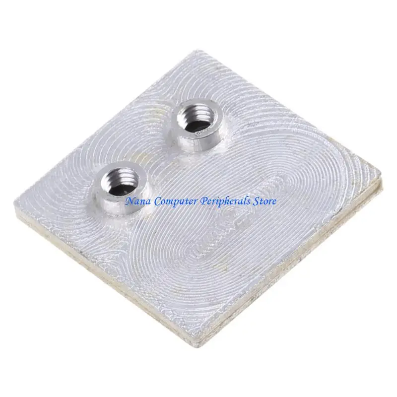 F68C Aluminum Water Cooling Block Liquid Water Cooler Heat Sink Endothermic for Head