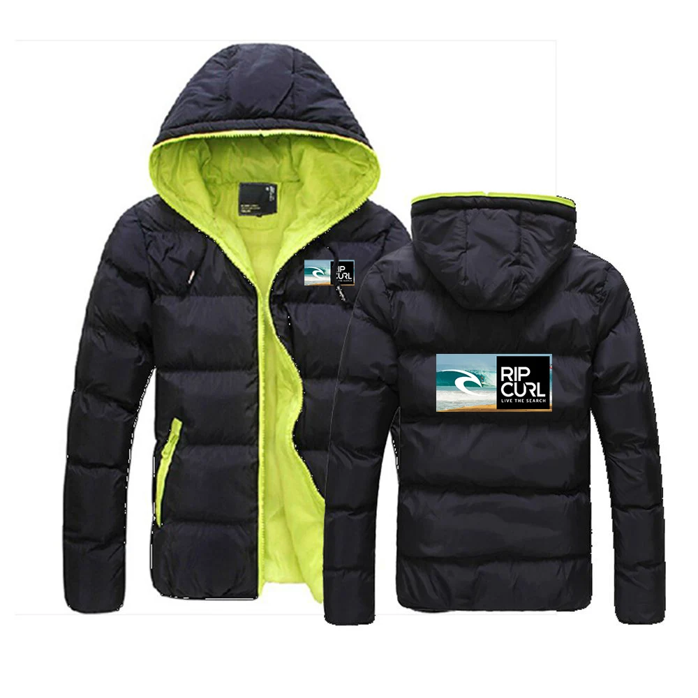 2025 Fashion Jacket Spring And Autumn Man's Cotton Hoodies Rip Live the Search Beauty Curl Logo Print Sports Comfortable Coat