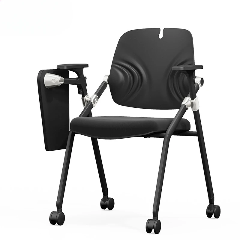 

Folding Conference Flap Training Meeting Record Black Conference Four Wheels Negotiation Student Chair