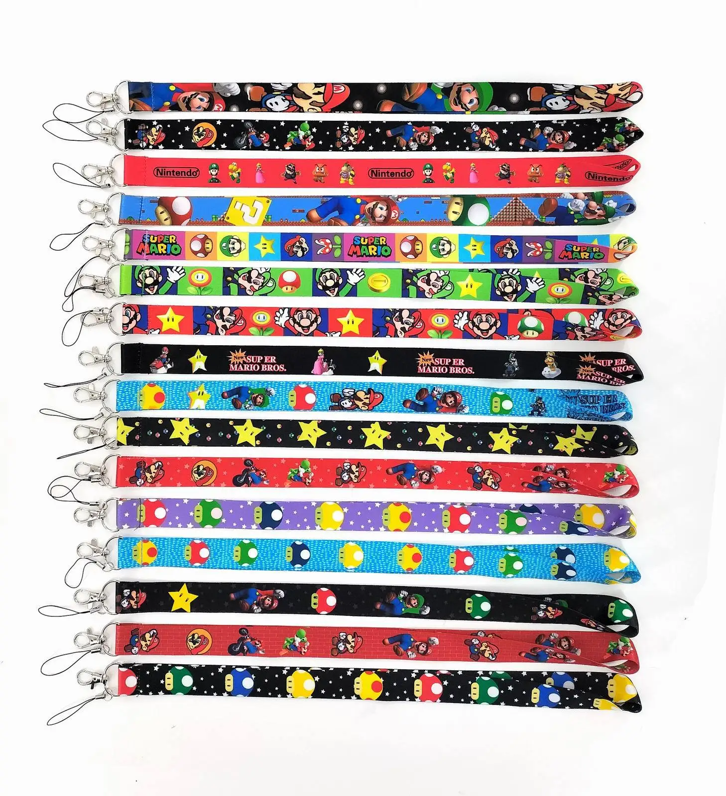 

Cartoon Anime Key Lanyard ID Badge Holders Animal Phone Neck Straps with Keyring Phone Accessories