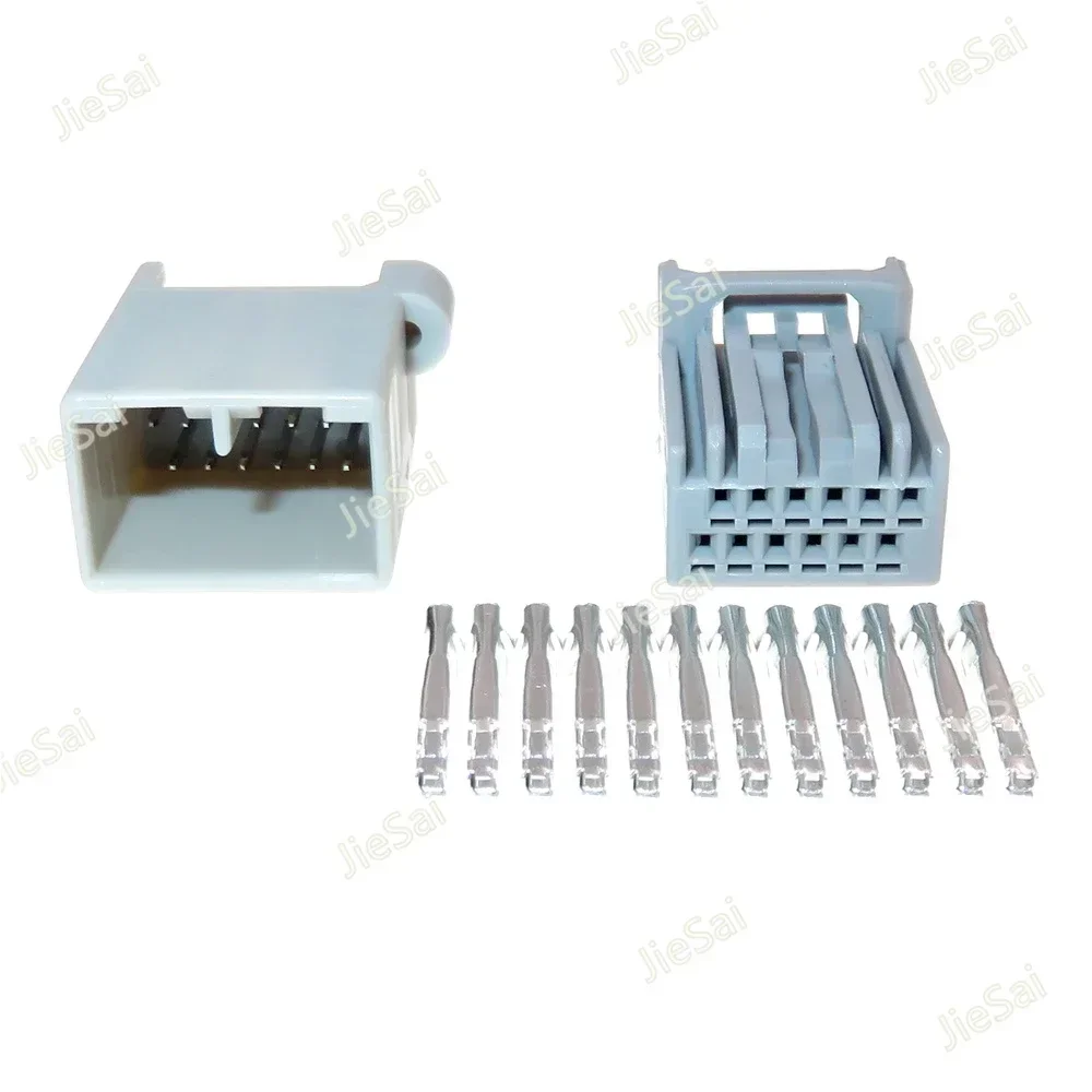 12 Pin Car Multimedia Instrument Electrical Socket Auto PBC Adapter 0.7 Series MX34012SF1 Automobile Cable Connector