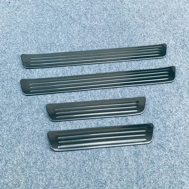 For Toyota Prius 60 Series 2023 2024 Stainless Stee Car Doors Sill Plates Cover Trim l Door Sill Pedal Sticker Car Accessories