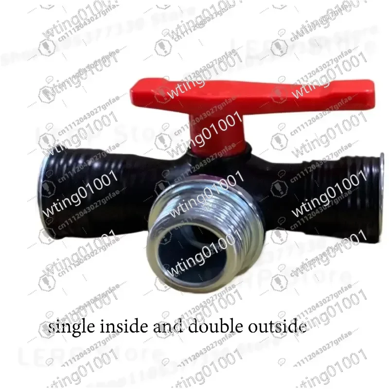 for Gas Mask Switch Tee Connector Accessory Links Dual Bottle or Bag Independent Channel