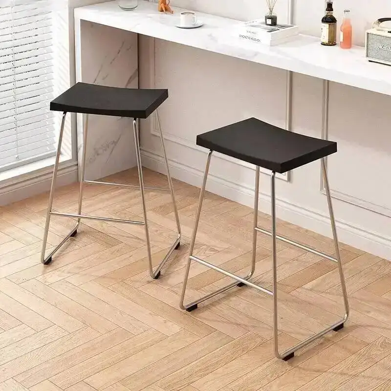 

Стулья для сада в скандинавском стиле, прочные эргономичные стулья для бара, для спальни, для патио, минималистичные, уникальные дизайнерские предметы для дома