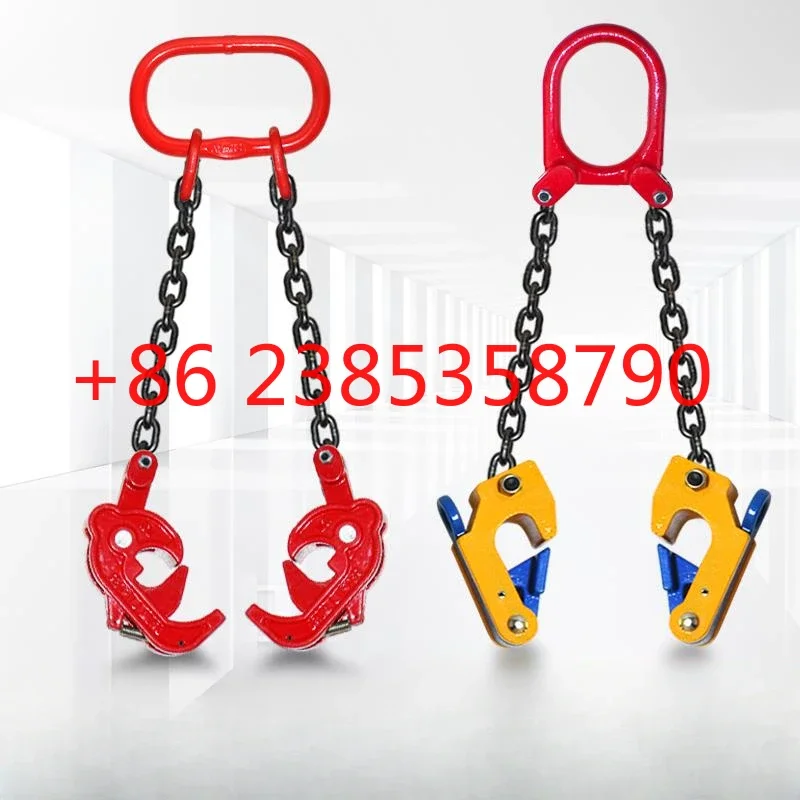 Forklift specific lifting hook, hoisting device, bucket clamp, oil bucket unloading tool, lifting hook