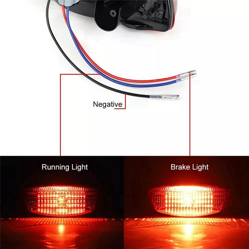 

For Suzuki LTA500F Vinson 500 4X4 Auto 2002-2007 ATV UTV Rear Brake Tail Light