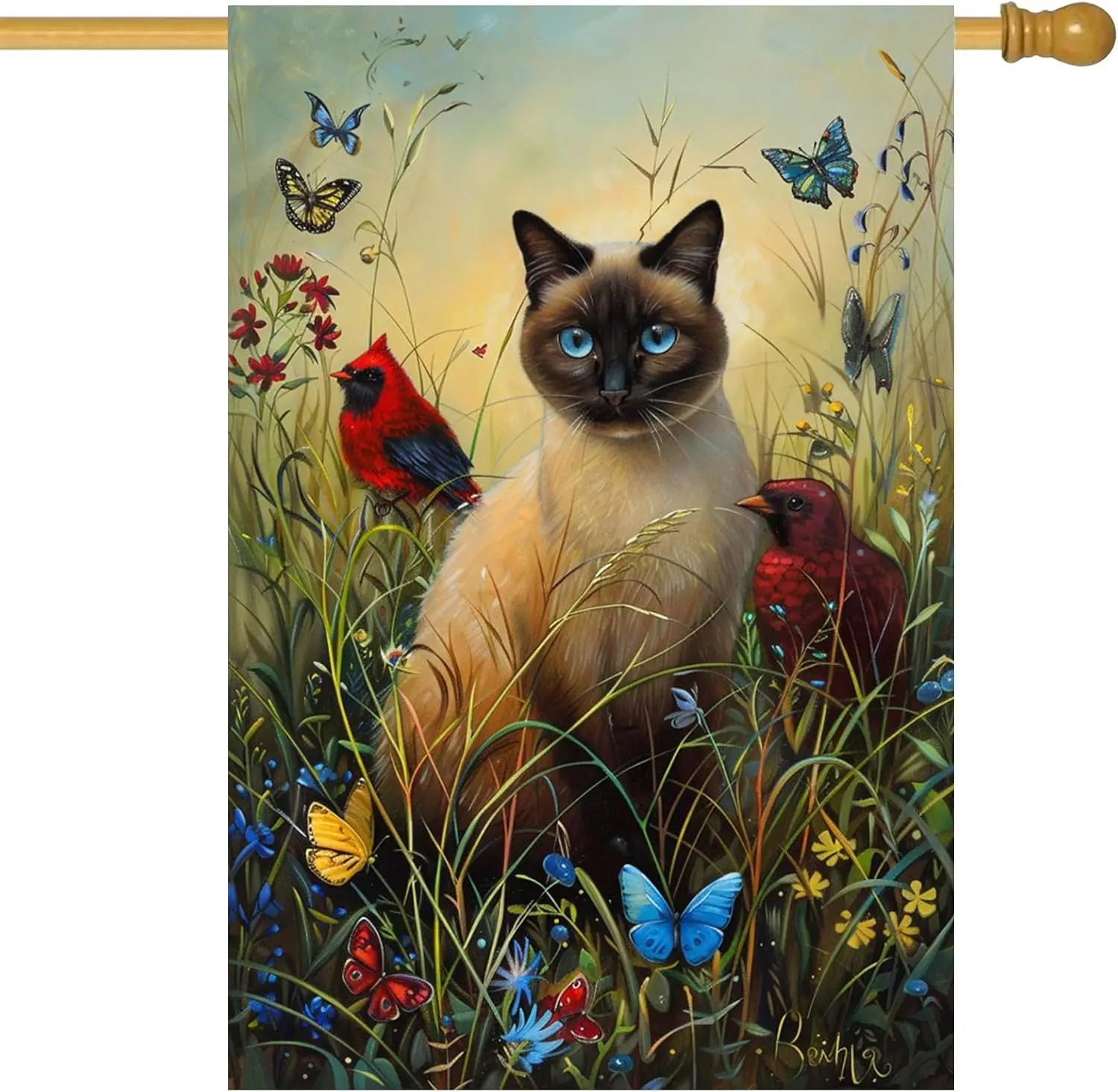 Siamese Cat House F… - image