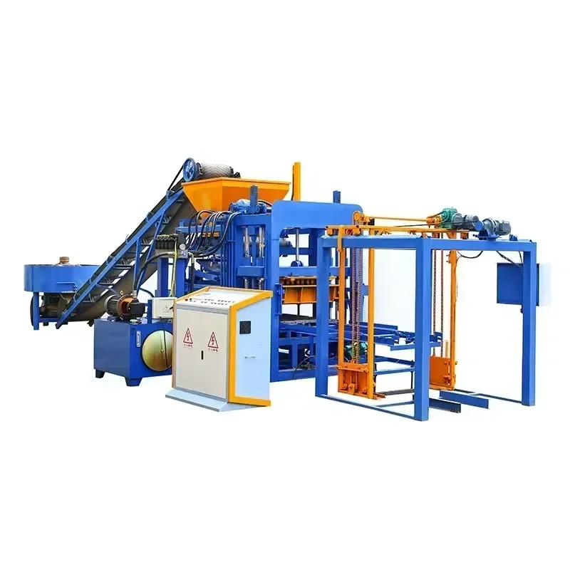 Concrete Cement Brick Block Making Machinery Fully Automatic Flyash Brick Making Machine