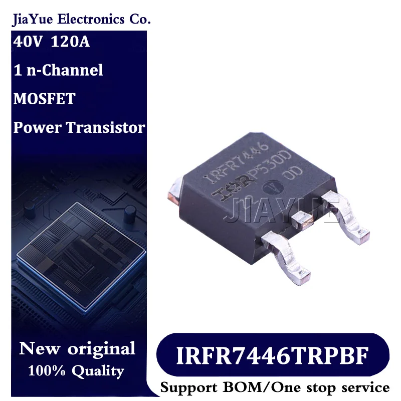 5pcs/lot 100% New Original Chips  IRFR7446TRPBF TO-252-2 MOSFET Field effect tube Power Transistor IRFR7446TRPbF