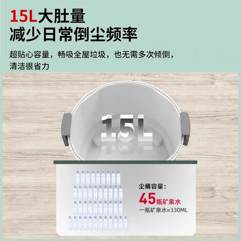 220V Vacuum Cleaner for Home Use with Powerful Suction, Handheld and High Power, Strong Cleaning Performance