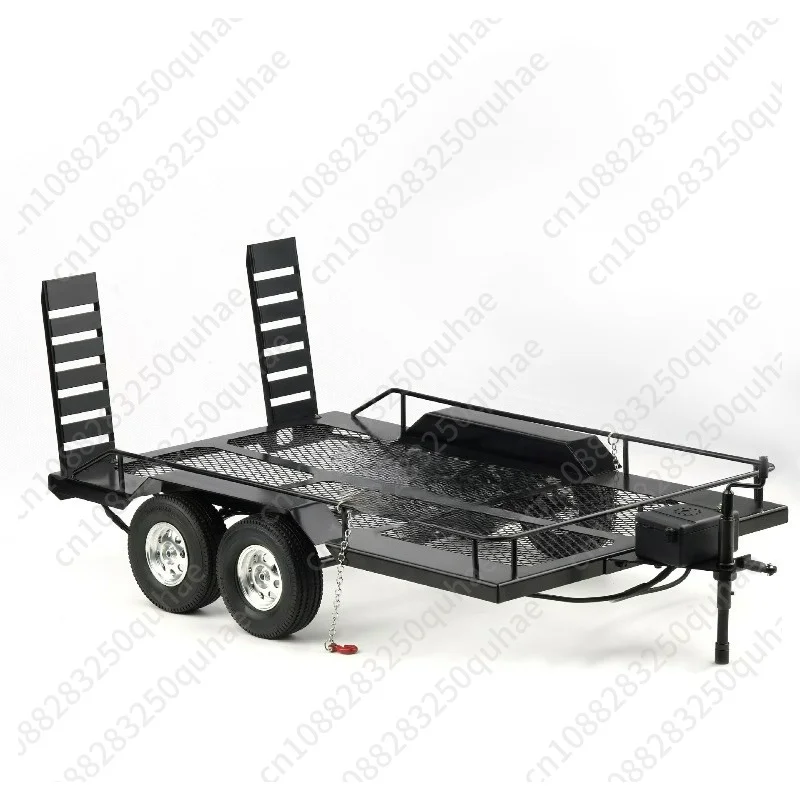 1/10 Scale Metal Trailer RC Model Accessory Fit For Multiple Off Road Crawler Car Models