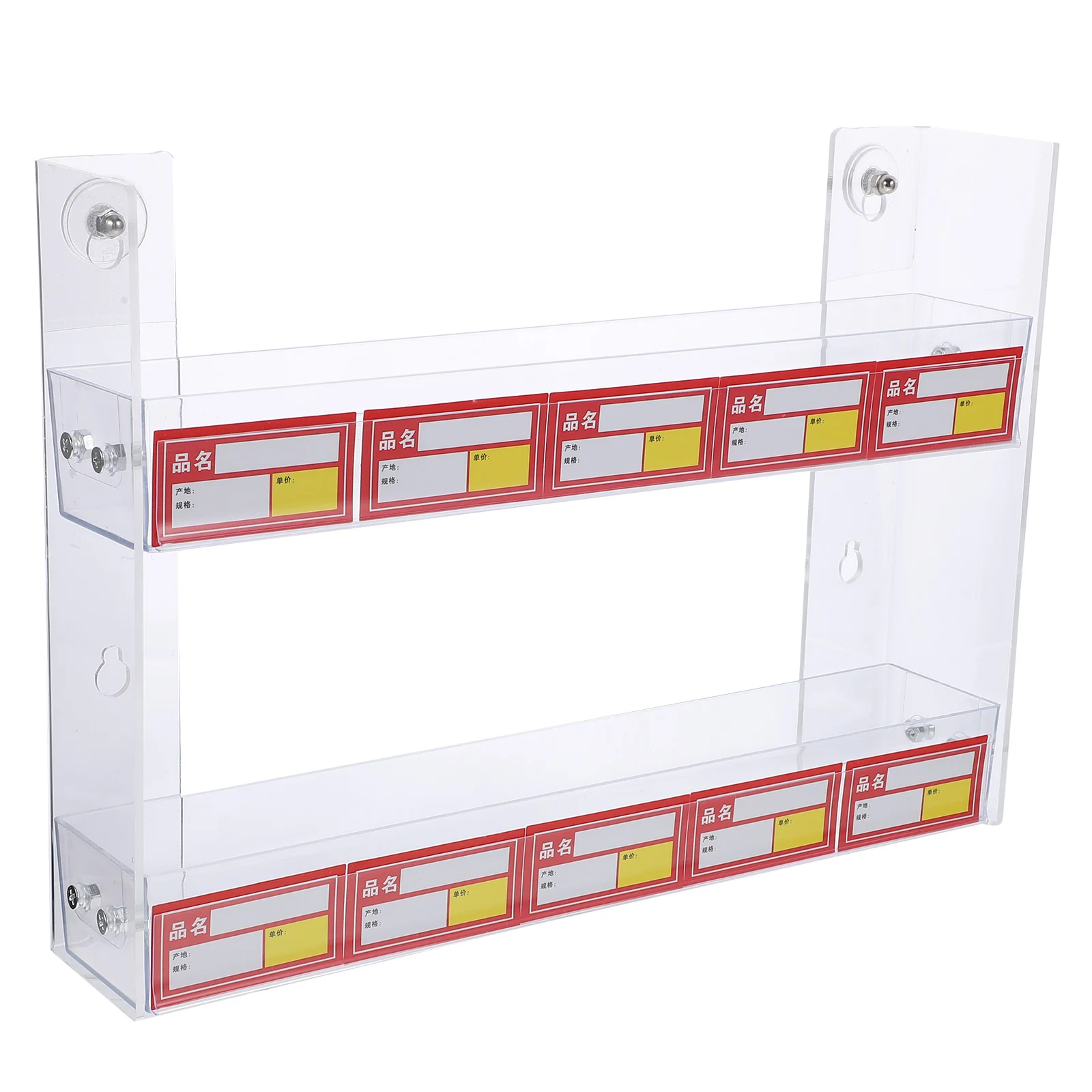 

Monitor Stands Commodity Display Rack Cigarette Holder Showcase Wall-mounted for Transparent