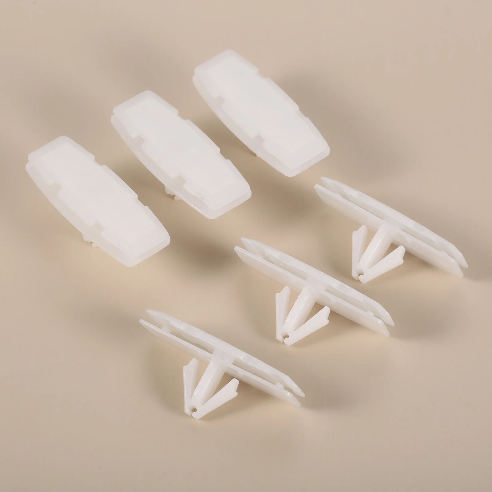6pcs/lot White Fender Flare Retainer Clip For Jeep Wrangler JL 2018 -2020 for Gladiator 2020 Fender Flare Plastic Retainers Clip