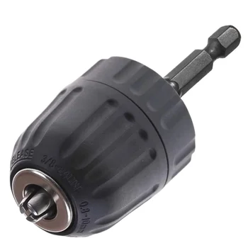 Stonego หัวแปลงหัวจับสว่านแบบไม่ใช้กุญแจ0.8-10มม. 3/8 "-ตัวแ...