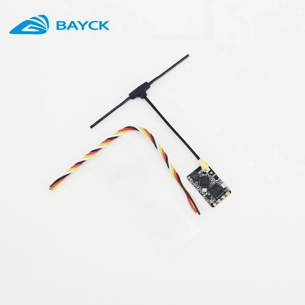 BAYCK ELRS 915MHz / 2.4GHz NANO ExpressLRS Receiver with T type Antenna Support Wifi upgrade for RC FPV Traversing Drones Parts