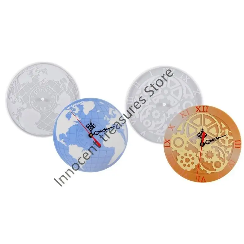 3xua صب القالب الأرض/العتاد شكل راتنج الايبوكسي قالب الحرف لصناعة اليدين