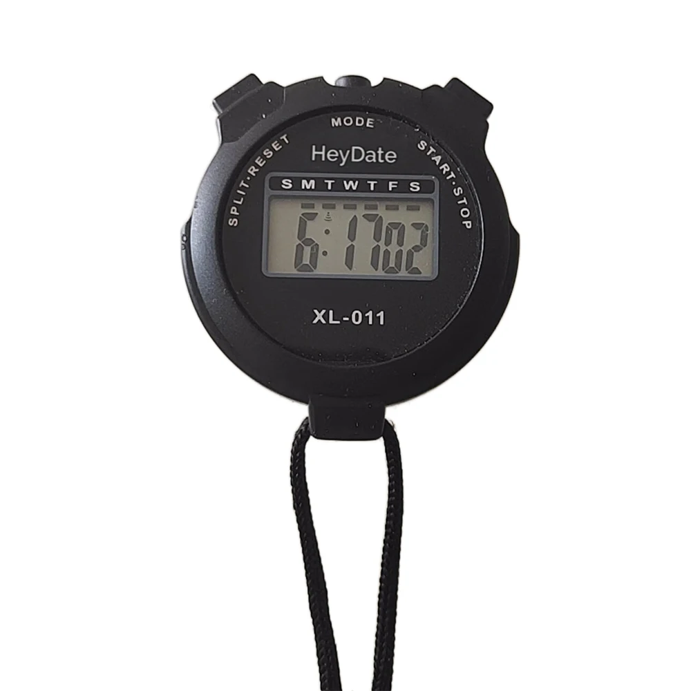 Heydate Stop Horloges, 2 Pack Multifunctionele Elektronische Digitale Sport Stopwatch Timer, Groot Display Met Datum Tijd En Alarm Plezier