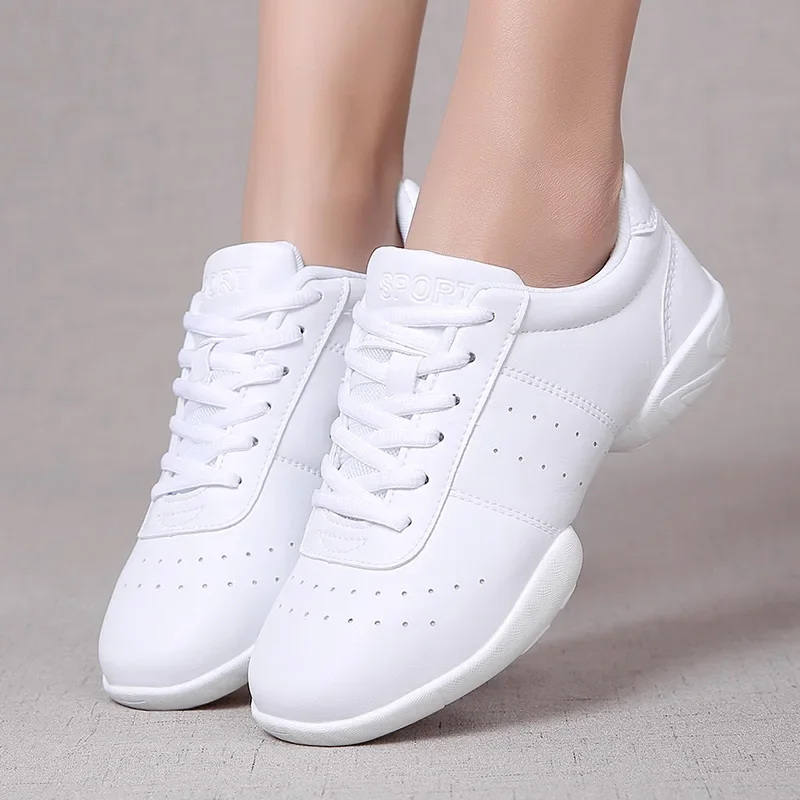 Dance Shoes Woman Ladies Modern Soft Outsole Jazz Sneakers Aerobics Breathable Lightweight Female Dancing Fitness Sport 2024