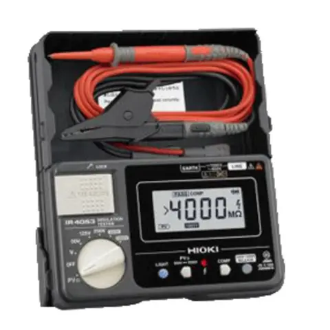 HIOKI IR4053-10 फोटोवोल्टिक उत्पादन प्रणालियों, सौर ऊर्जा के लिए डिजिटल इन्सुलेशन परीक्षक 10 best sales हियोकी - №4