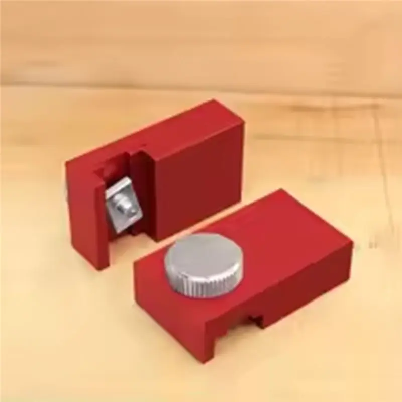 TFTP-Center Indicator Woodworking Limiter For Track Saw Rails, Adjustment Wrench And Woodworking Planer Guide Rail Stop