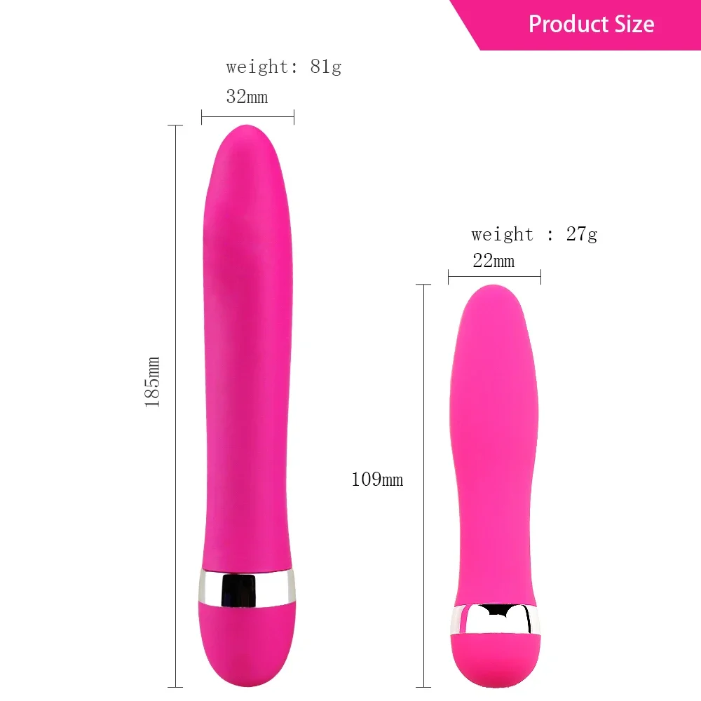 Grande/pequeno vibrador vibrador av vara vibrador erótico g ponto varinha mágica anal grânulo vibração brinquedo sexual feminino masturbador lésbica bala