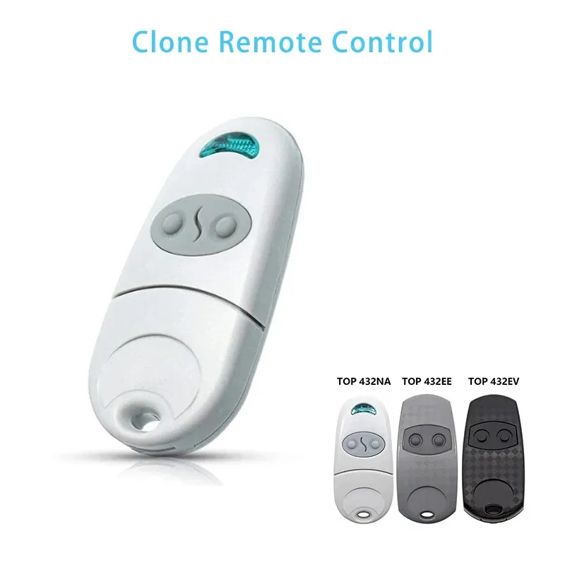 

Clone for TOP 432NA 432EE 432EV 433MHz Remote Control - Gate Opener TOP 432 NA/EE/EV Garage Command Wireless Transmitter Key
