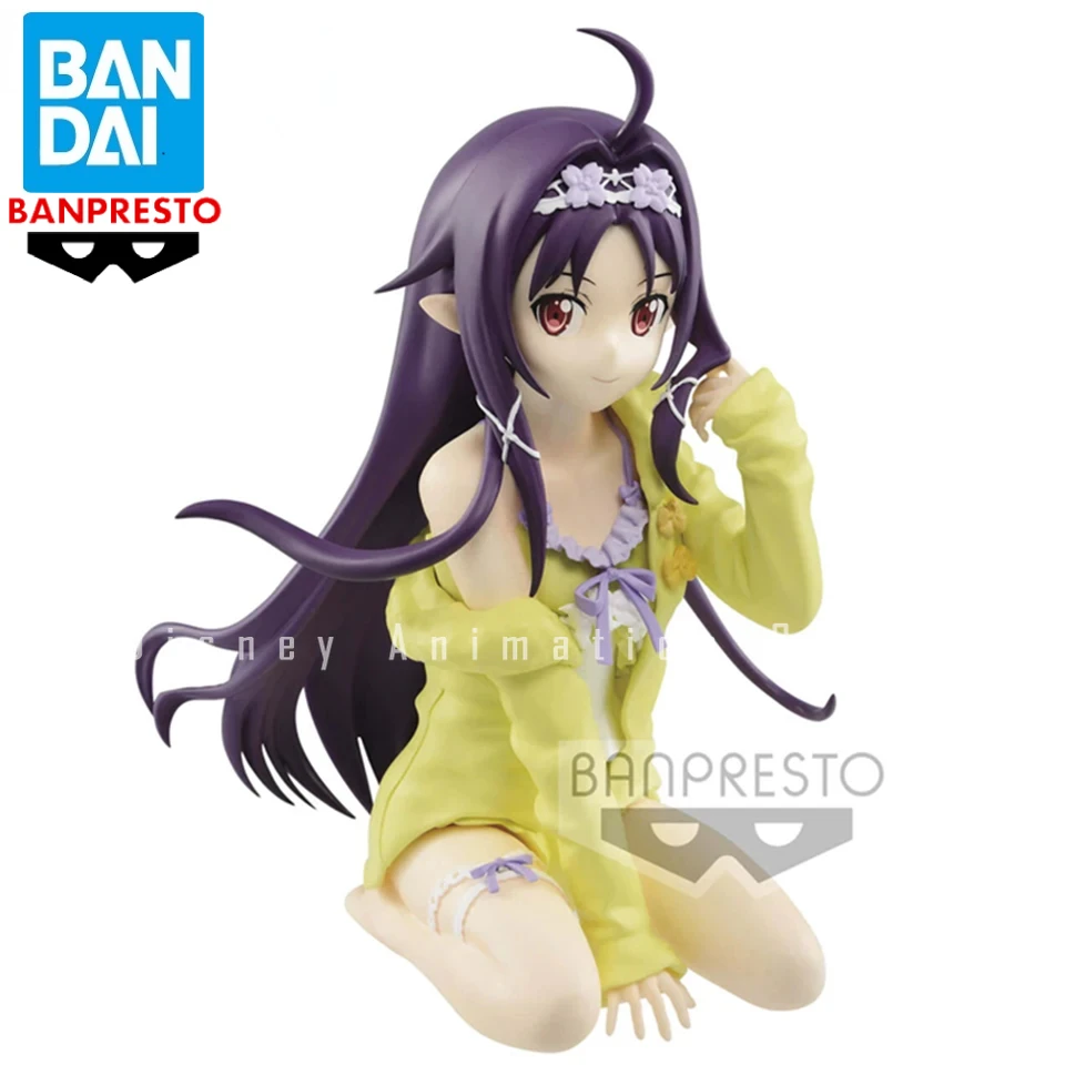 in 100% Original Sword Art Online Konno Yuuki pajamas 13cm PVC Action Figure Anime Figure Model Toys Figure Collection Gift