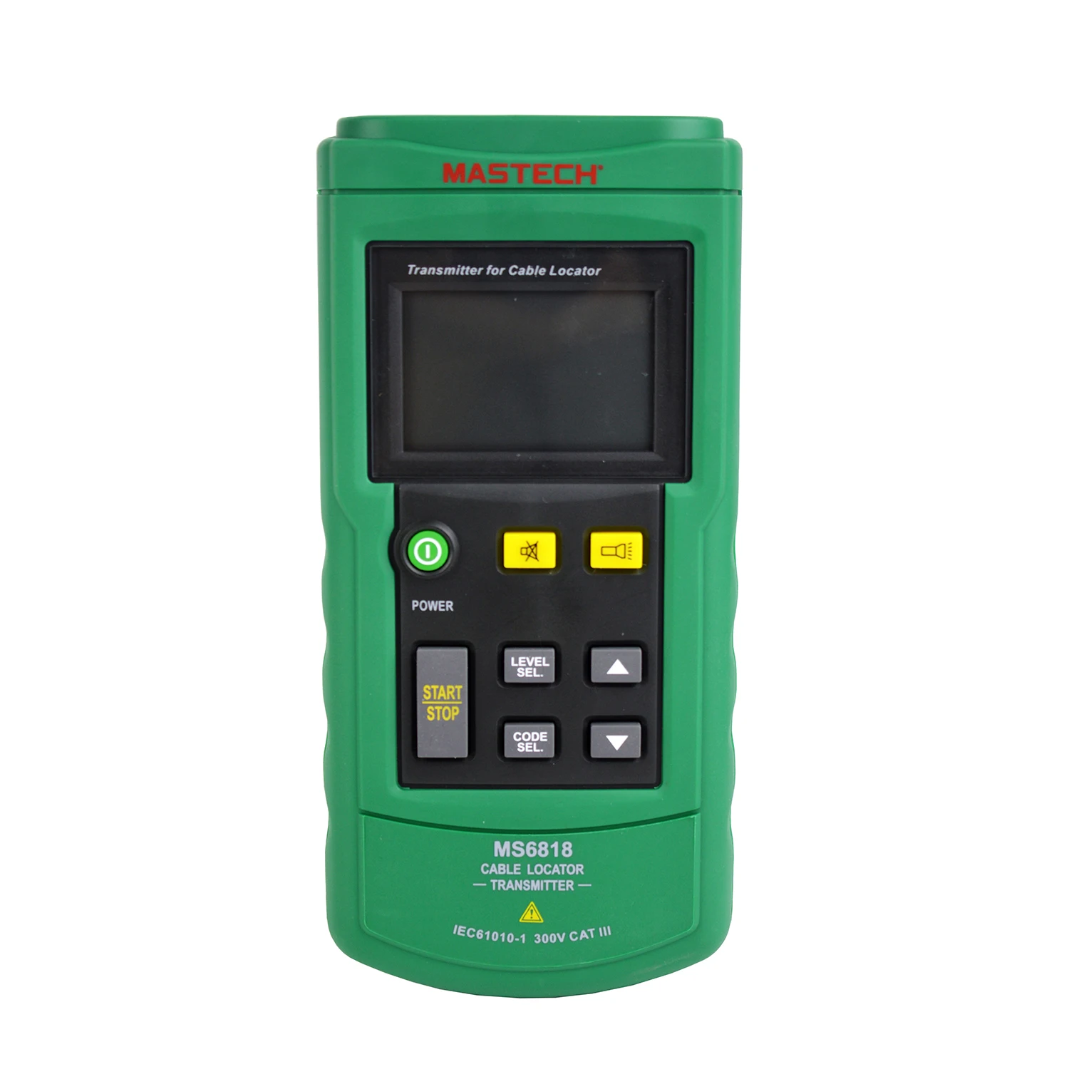 Imagem -06 - Testadores Profissionais Portáteis de Fios e Cabos Wire Cabo Tracker Metal Pipe Locator Detector Linha Tracker Tester Mastech-ms6818