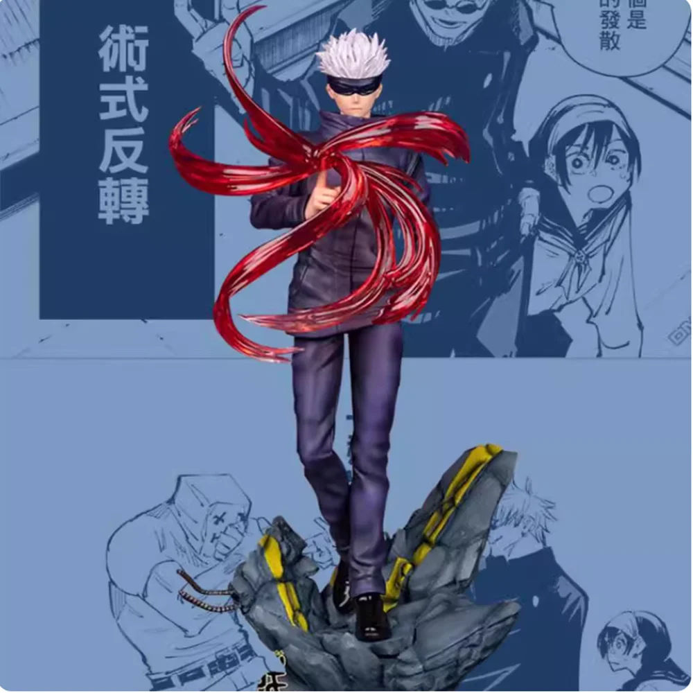 

28 см аниме мультфильм дзюдзюцу кайсен Годзё Сатору детские игрушки модель фигурки коллекция Brinquedos экшн-фигурка подарок на день рождения