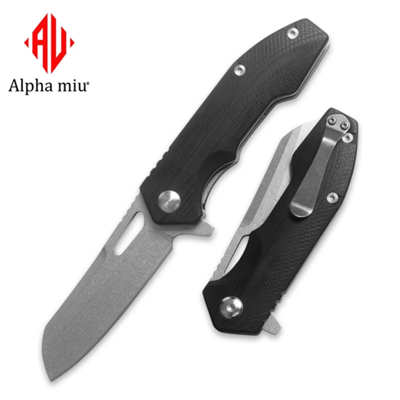 Alpha  Miu multitool survival tactical folding knife，edc knife，K110 tool steel