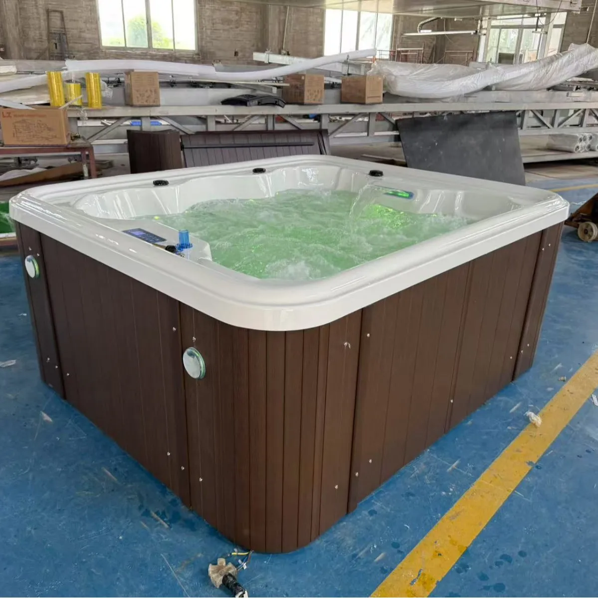 Outdoor Surfing Massage Luxury Smart Heated Villa Garden Super Large Bathtub