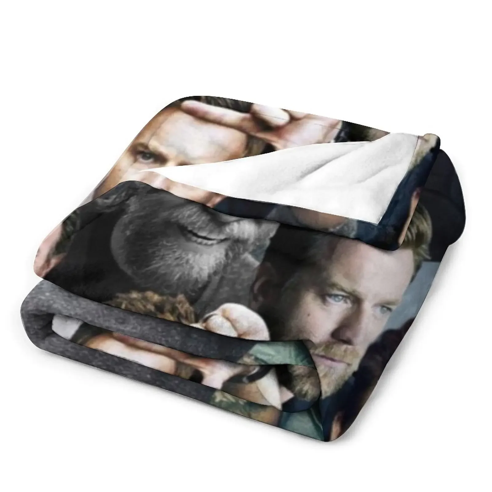 بطانية رمي الزخرفية لتزيين الأريكة ، بطانيات الشعر ، صور ملصقة ، إوان ، مكريجور #2