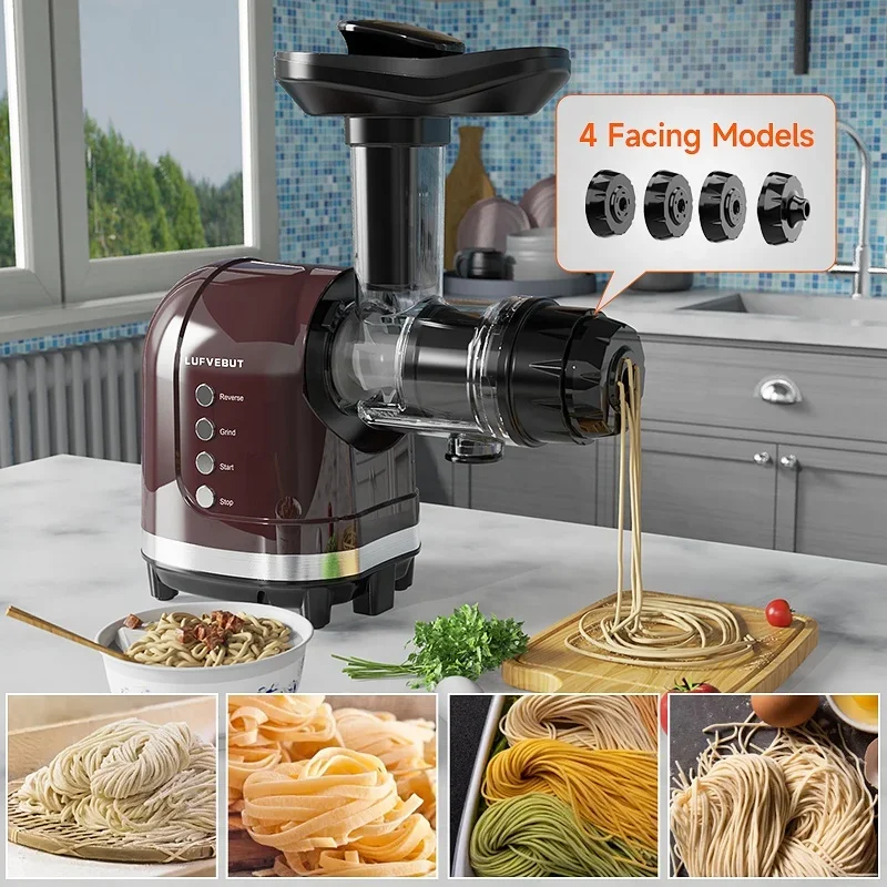 Multi-Functional Vegetable Chopping and Slow Masticating Juicer Machine for Household Use Single Gear Juicer Type