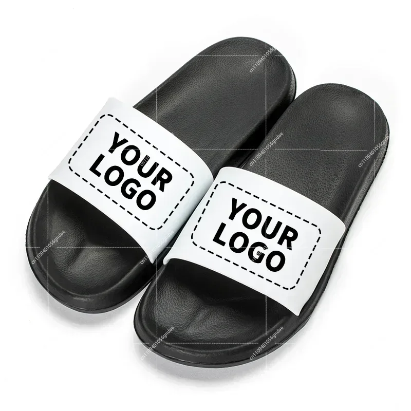Custom Slippers for Men Women Happy Flops Indoor Slippers Flip Flops Men Diy Logo Photo Ladies Slippers and Sandals Home Shoes