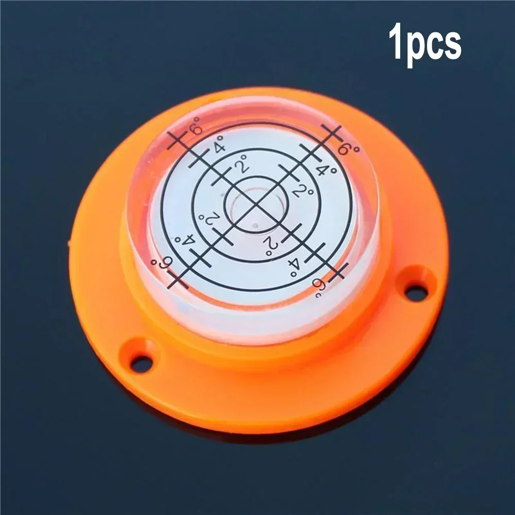 Horizontal Bubble Level Black Angle Clear Precision Level Bubble Mini Round Leveller Bullseye Mini Circular Measuring Kit