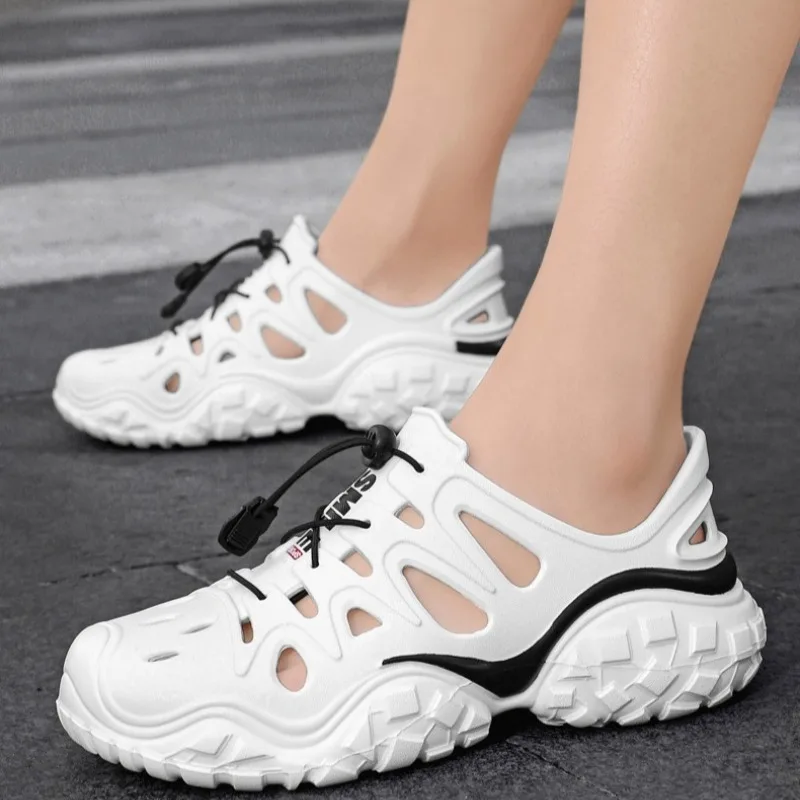 

Unisex EVA Cloud Cushion Breathable Hole Shoes 2026 Summer Non-Slip Outdoor Drift Fishing Sandals for Men Women