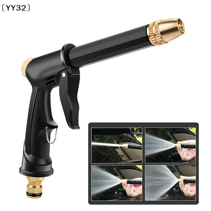 

High Pressure Spray WaterGun Washing Garden Watering Hose Nozzle Sprinkler Car Cleaning Wash Tool Auto WasherGuns〔YY32〕