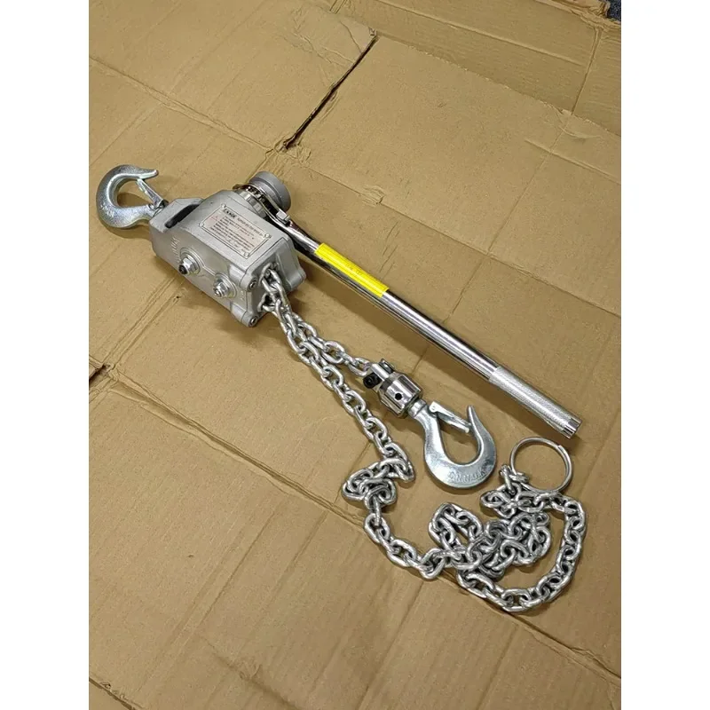 Aluminum alloy wrench hoist electric chain wire tightener aluminum-magnesium alloy tension machine 2 tons * 3 meters-4 meters