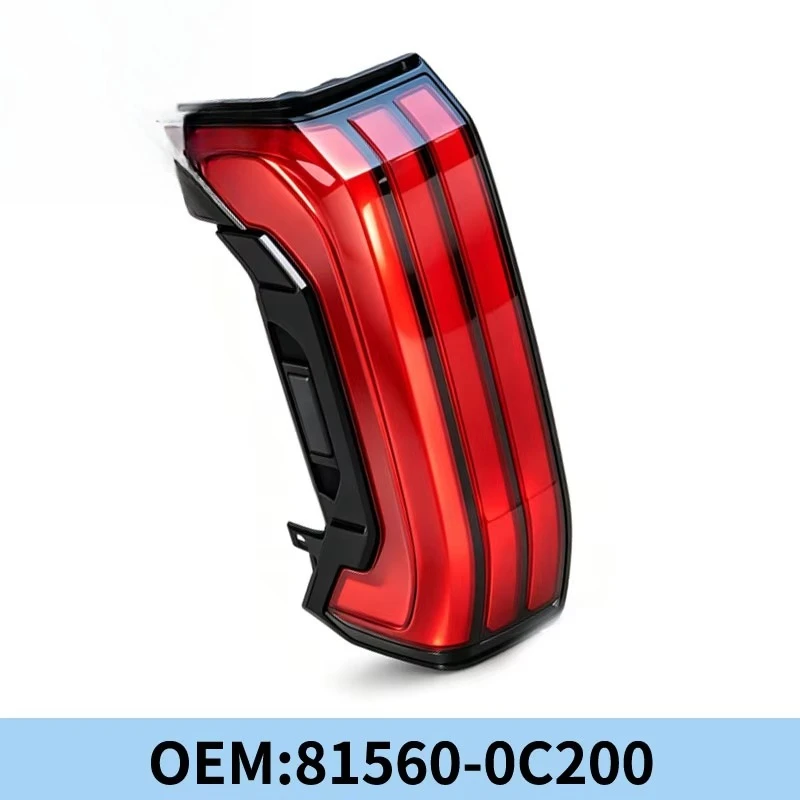 CZJF Rear Tail Lamp LH RH 5 Wires Set Upgrade for Toyota Tundra 2022 OEM 81560-0C200 81550-0C200