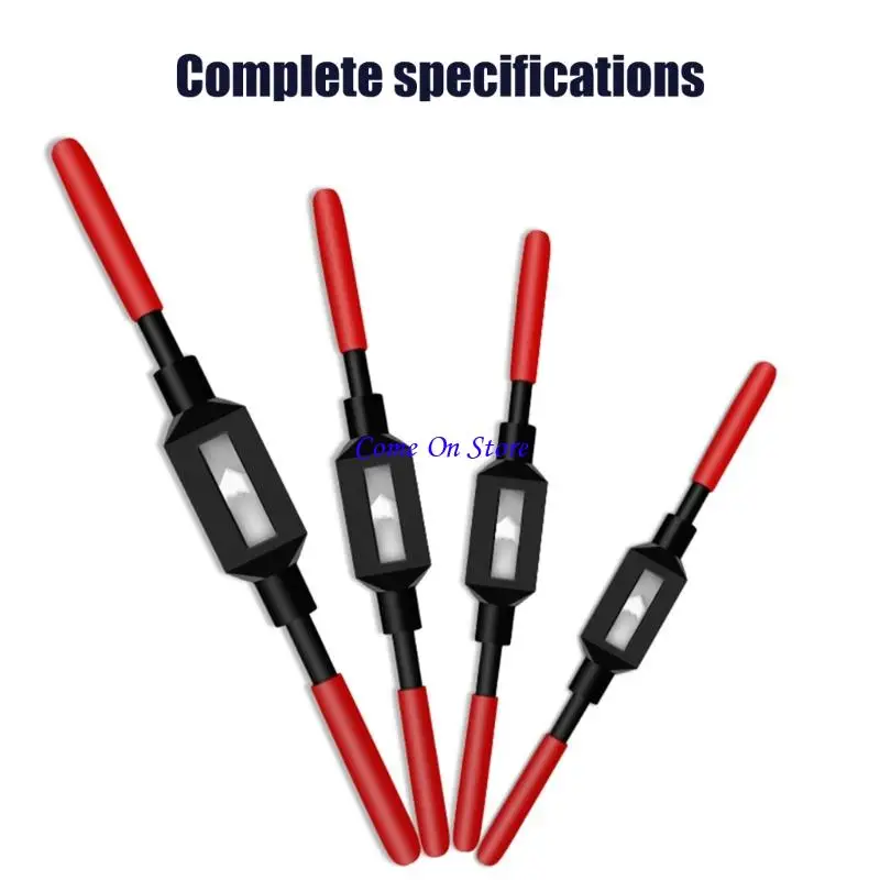 

M6CF Precise Ground Tap Wrench Stand Rack Set Red Comfortable Grip Adjustable Clamp Workshop Essential For Metal Fabrication
