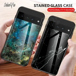 DECLAREYAO Silikon Kenar Ayna Sert Coque Google Piksel 9 Pro XL 8 7 6 5 4 3 3A 4A 5A 6A 7A 8A 9A Kılıf Kapak Temperli Cam