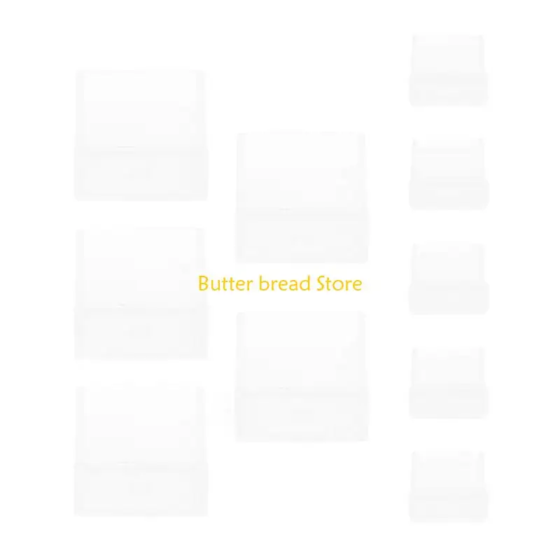 W89C 10 pezzi ricarica cavo Porta della porta USB Prevenire protezione ruggine per custodia