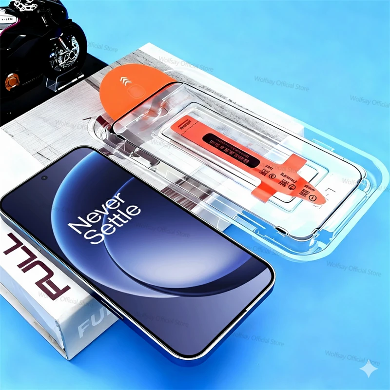Dust Free Easy Install Glass For OnePlus 15 Screen Protector OnePlus 15 Full Glue Tempered Glass Protective Phone Film OnePlus15